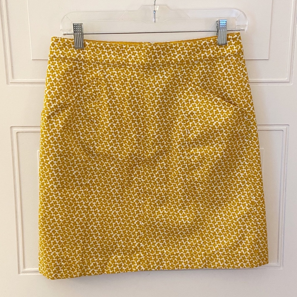 NWT Boden Floral Print Mini Skirt Sz 4 - Picture 1 of 5